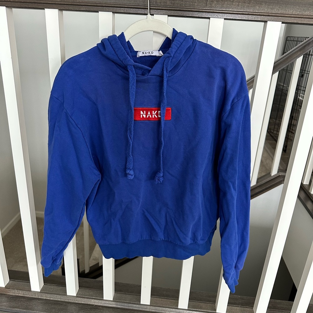 Hoodie in Royal blue